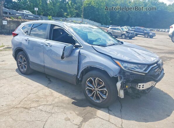 7FART6H57ME014183 2021 HONDA CR-V Blue Front right