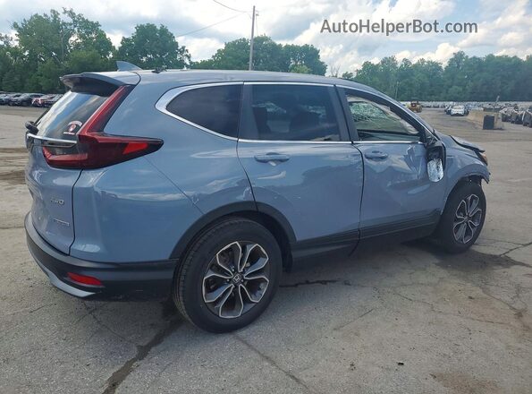 7FART6H57ME014183 2021 HONDA CR-V Blue Rear right