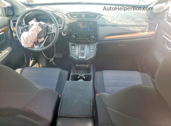 7FART6H57ME014183 2021 HONDA CR-V Blue Dashboard view