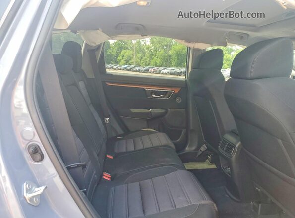 7FART6H57ME014183 2021 HONDA CR-V Blue Rear interior view