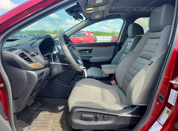7FART6H59LE016239 2020 HONDA CR-V Red Widok wnętrza z przodu