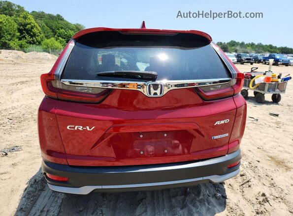 7FART6H59ME015240 2021 HONDA CR-V Red Հետևի տեսք