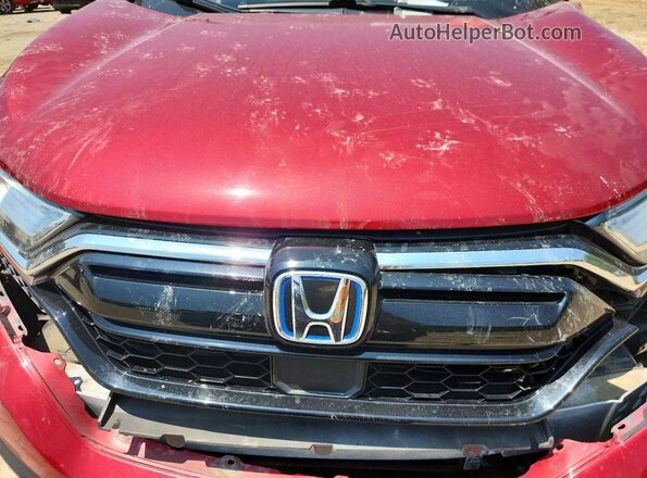 7FART6H59ME015240 2021 HONDA CR-V Red Շարժիչի բաժամունքի տեսք