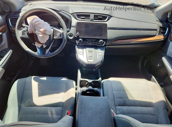 7FART6H5XME018860 2021 HONDA CR-V Silver Dashboard view