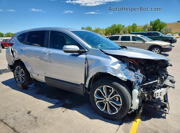 7FART6H5XME018860 2021 HONDA CR-V Silver Front right