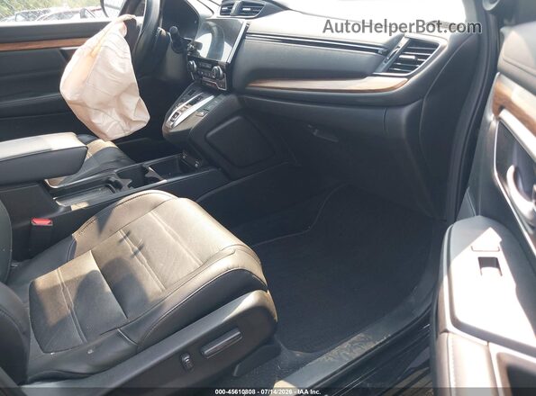 7FART6H80ME016805 2021 HONDA CR-V Black Вид салону спереду