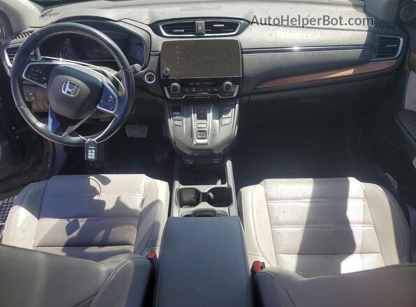 7FART6H84LE008446 2020 HONDA CR-V Blue Вид панелі приладів