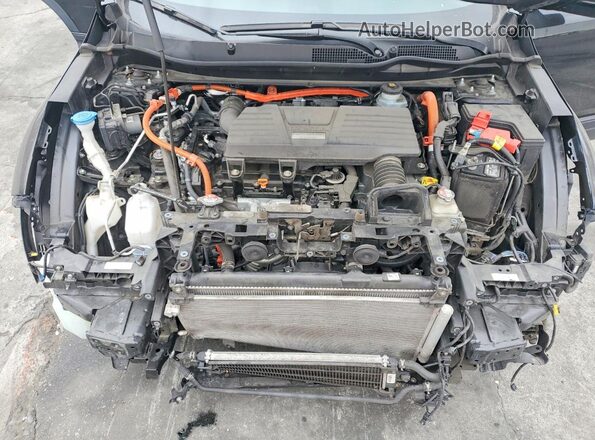 7FART6H84ME007170 2021 HONDA CR-V Black Rear interior view