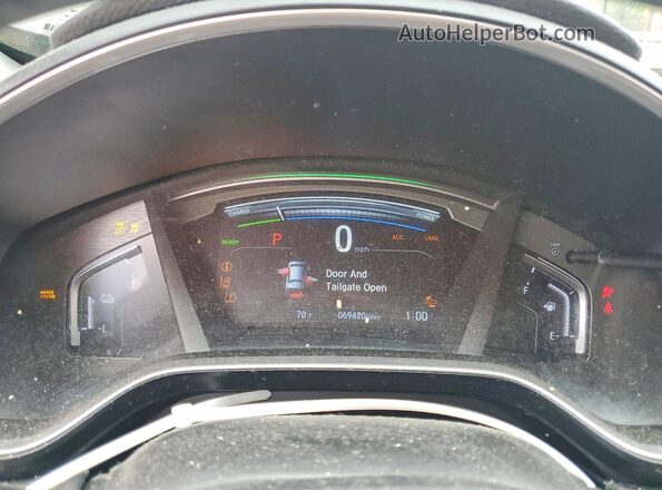 7FART6H84ME007170 2021 HONDA CR-V Black Instrument cluster view