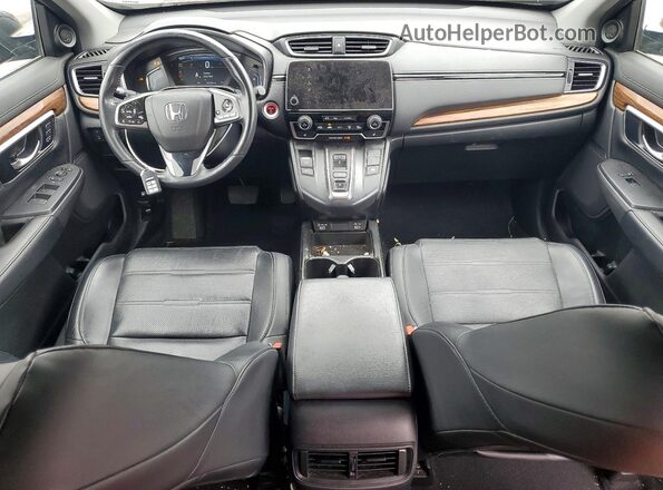 7FART6H84ME007170 2021 HONDA CR-V Black Dashboard view