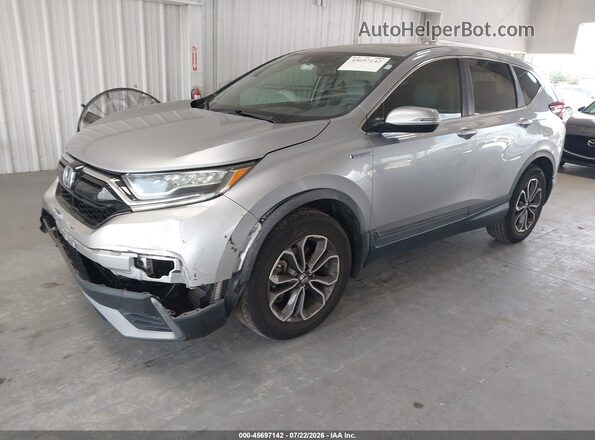 7FART6H85LE006270 2020 HONDA CR-V Silver წინა მარცხენა ხედი სამი მეოთხედიდან