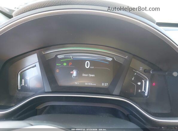 7FART6H85LE011842 2020 HONDA CR-V Silver Rear seats view