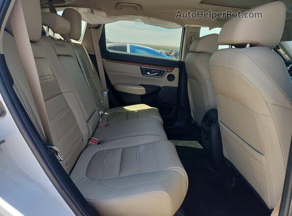 7FART6H86LE017407 2020 HONDA CR-V White Rear interior view