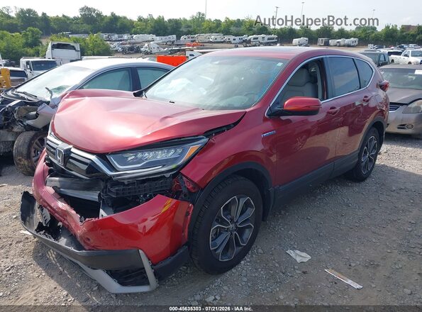7FART6H88ME008337 2021 HONDA CR-V Красный Передняя левая четверть