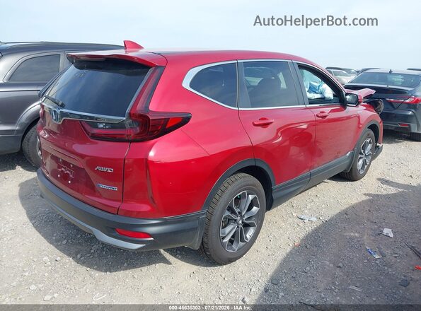 7FART6H88ME008337 2021 HONDA CR-V Красный Задняя правая четверть