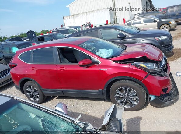 7FART6H88ME008337 2021 HONDA CR-V Красный Вид задней части салона