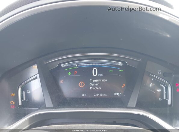 7FART6H88ME008337 2021 HONDA CR-V Красный Вид задних сидений