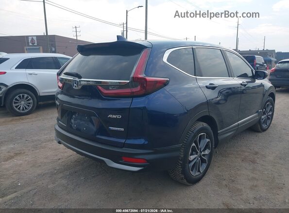 7FART6H89ME009500 2021 HONDA CR-V Blue Tył prawy