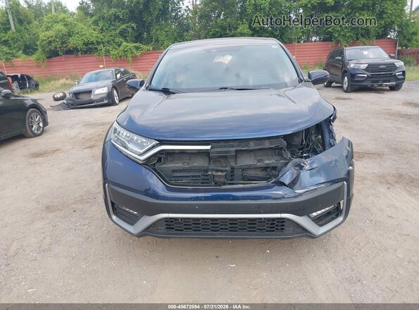 7FART6H89ME009500 2021 HONDA CR-V Blue Widok zestawu wskaźników