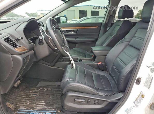 7FART6H89ME018648 2021 HONDA CR-V White Widok wnętrza z przodu