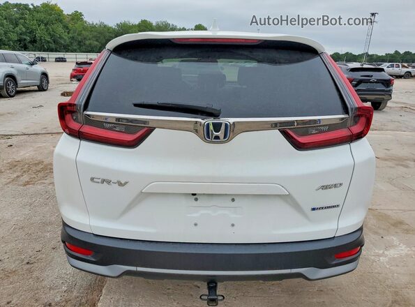 7FART6H89ME018648 2021 HONDA CR-V White Widok z tyłu