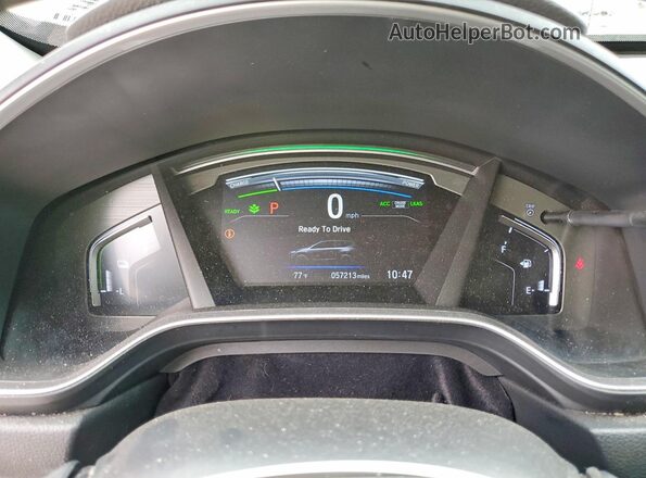 7FART6H89ME018648 2021 HONDA CR-V White Widok zestawu wskaźników