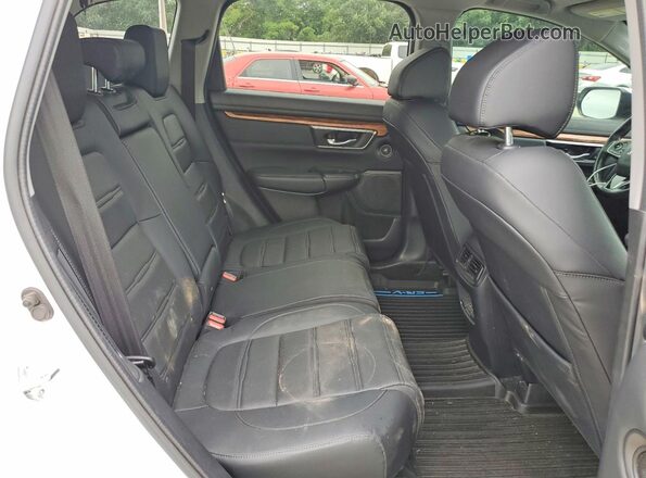 7FART6H89ME018648 2021 HONDA CR-V White Widok wnętrza z tyłu