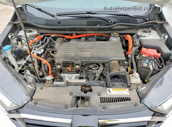 7FART6H89ME018648 2021 HONDA CR-V White Widok komory silnika