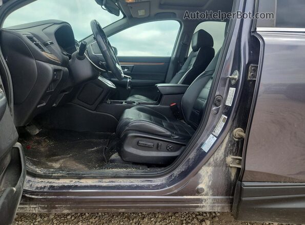 7FART6H8XLE024098 2020 HONDA CR-V Серый Вид салона спереди