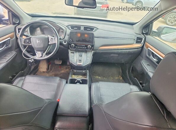 7FART6H8XLE024098 2020 HONDA CR-V Серый Вид панели приборов