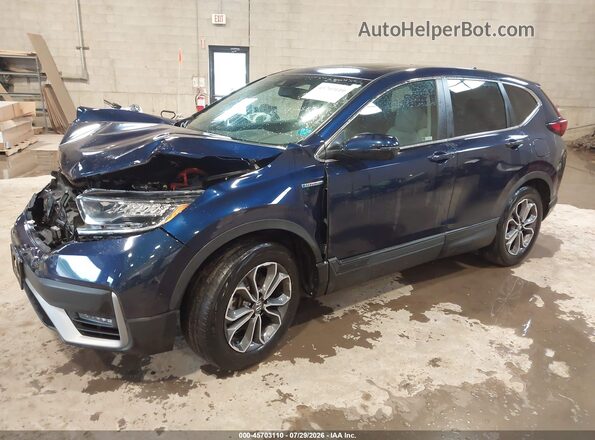 7FART6H8XME017010 2021 HONDA CR-V Blue Vista tres cuartos delantera izquierda