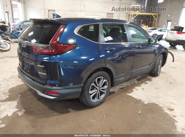 7FART6H8XME017010 2021 HONDA CR-V Blue Trasero derecho