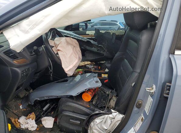 7FART6H90ME033869 2021 HONDA CR-V Blue წინა სალონის ხედი