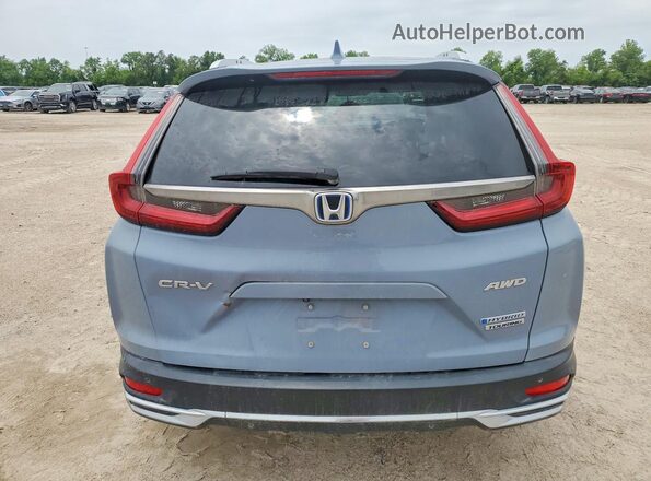 7FART6H90ME033869 2021 HONDA CR-V Blue უკანა ხედი