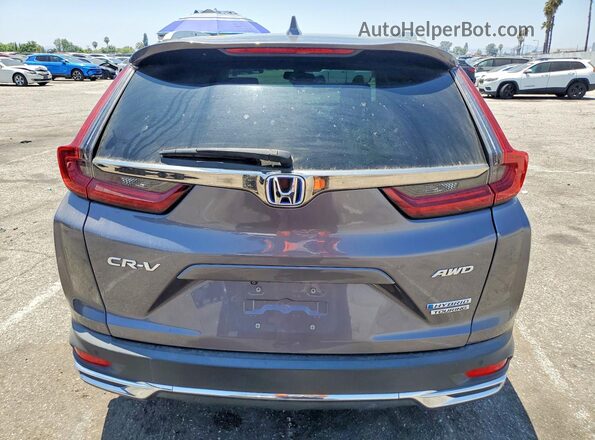 7FART6H91LE002273 2020 HONDA CR-V Gray Rear view