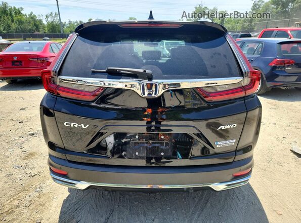 7FART6H91ME013596 2021 HONDA CR-V Black Rear view