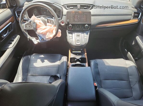 7FART6H91ME013596 2021 HONDA CR-V Black Dashboard view