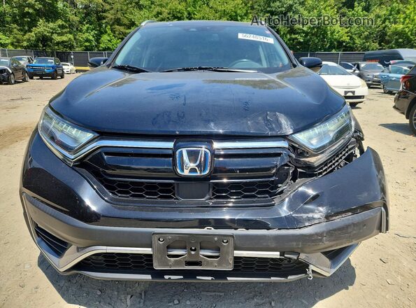 7FART6H91ME013596 2021 HONDA CR-V Black Front view