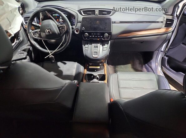 7FART6H91ME032214 2021 HONDA CR-V White Dashboard view
