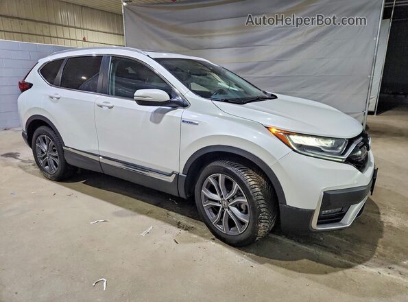 7FART6H91ME032214 2021 HONDA CR-V White Front right