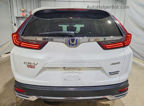 7FART6H91ME032214 2021 HONDA CR-V White Rear view