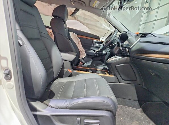 7FART6H91ME032214 2021 HONDA CR-V White Front interior view