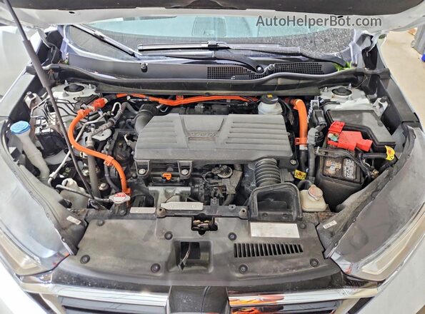 7FART6H91ME032214 2021 HONDA CR-V White Engine compartment view