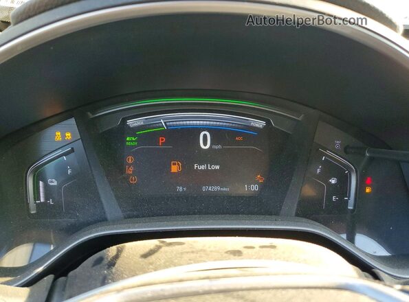 7FART6H92ME002235 2021 HONDA CR-V White ხელსაწყოთა პანელის ხედი