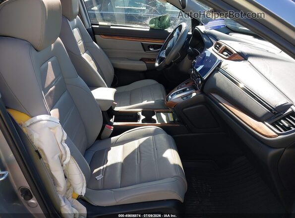 7FART6H92ME002428 2021 HONDA CR-V Silver Front interior view