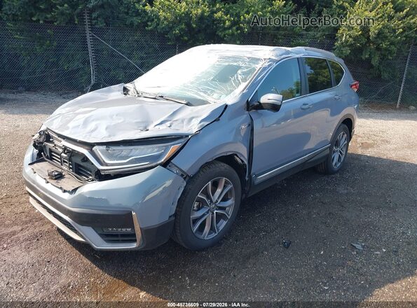 7FART6H93ME019853 2021 HONDA CR-V Blue Передня ліва чверть