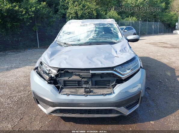7FART6H93ME019853 2021 HONDA CR-V Blue Вид задньої частини салону