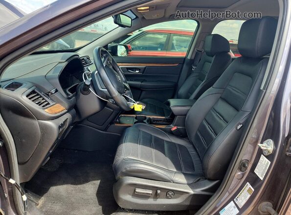 7FART6H94LE025059 2020 HONDA CR-V Серый Вид салона спереди