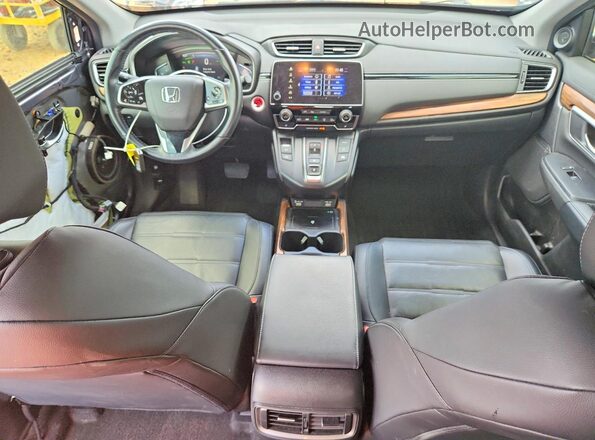 7FART6H94LE025059 2020 HONDA CR-V Серый Вид панели приборов