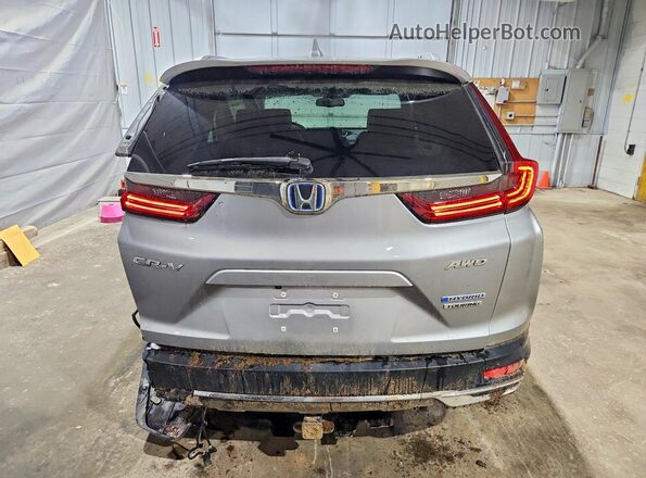 7FART6H95ME002410 2021 HONDA CR-V Silver Rear view